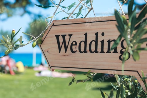 Preview: Wedding signboard