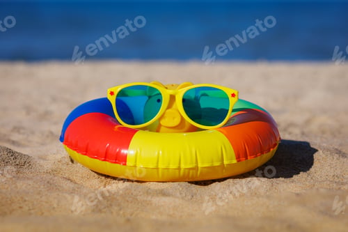 Preview: Piggy bank on summer vacation