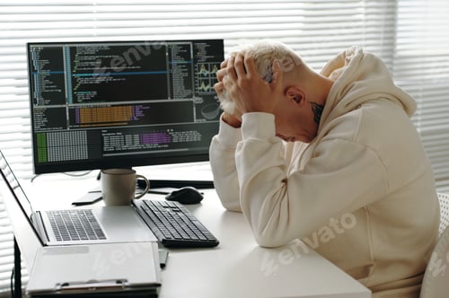 Preview: Programmer Having Problem In His Work