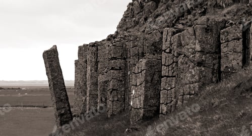 Preview: Basalt Columns In Dverghamrar, Iceland