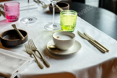 Preview: Stylish cafe environment providing carefully prepared beverages ideal