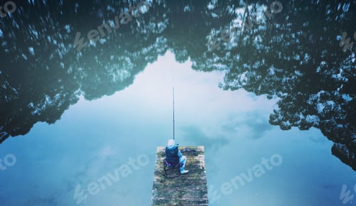 Preview: Aerial Boy fishing