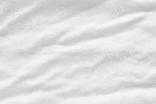 Preview: White bedding sheet background.