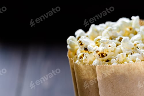 Preview: Popcorn in paper bio ecological bag