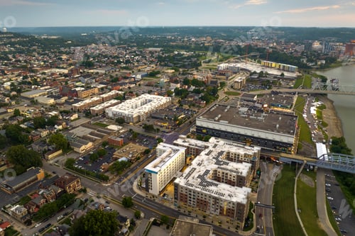 Preview: Newport, Kentucky residential neighborhood townscape