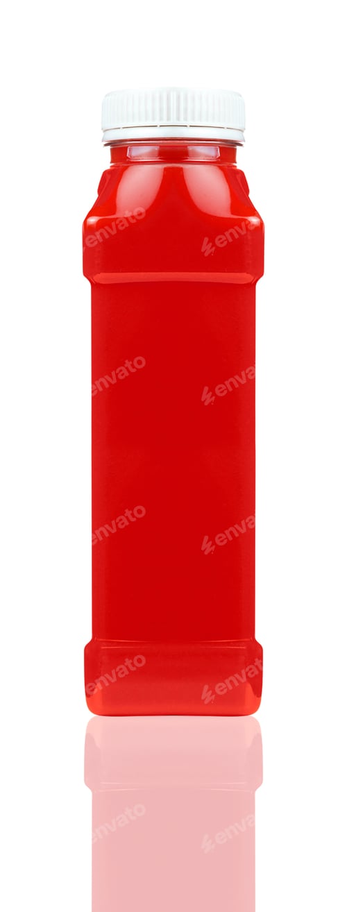 Preview: Ketchup souce platic bottle isolated
