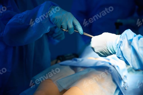 Preview: Surgery in Progress in Hospital Operating Room