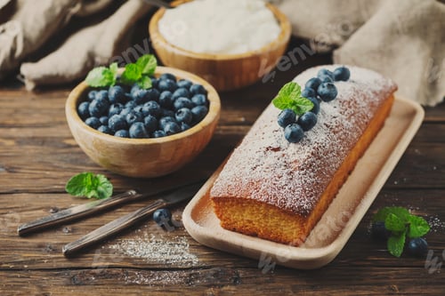 Preview: Homemade plum cake