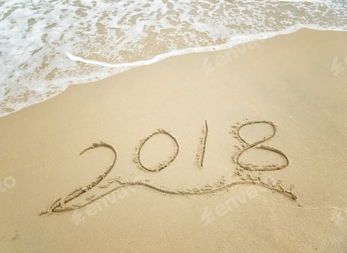 Preview: 2018 Written In Sand Write On Tropical Beach