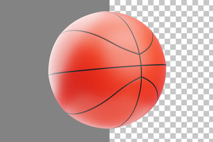 Preview: Basketball 3D Icon