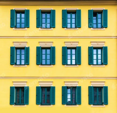 Preview: Building facade closeup, Karlovy Vary