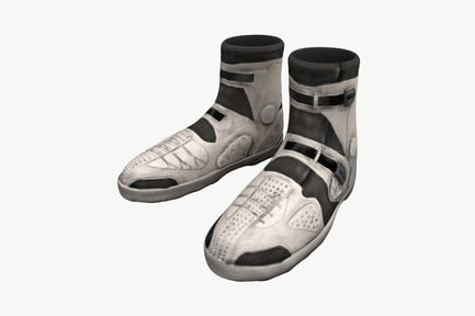 Aperçu: Bottines montantes à bretelles multiples et à texture perforée