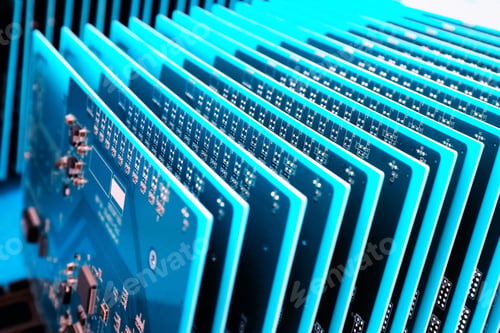 Preview: communication circuit board closeup