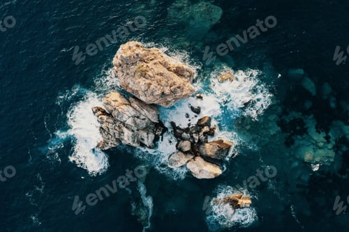 Preview: Birds Eye view of a shore break