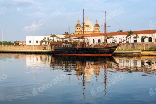 Preview: Pirate Ship and Church