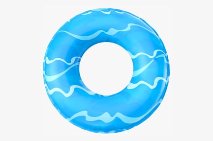 Preview: Inflatable Water Ring with Wave Design