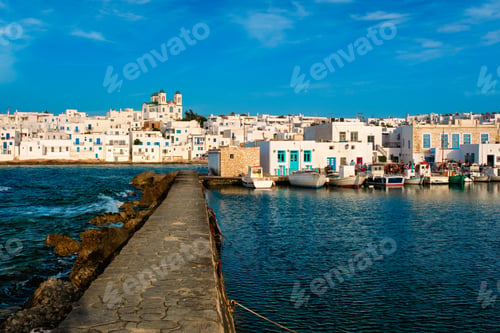 Preview: Picturesque Naousa town on Paros island, Greece