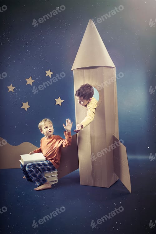 Preview: Boy in the rocket