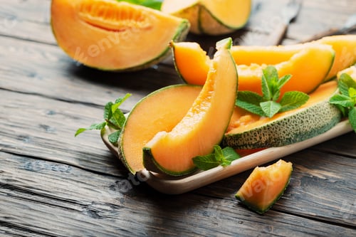 Preview: Sweet yellow fresh melon