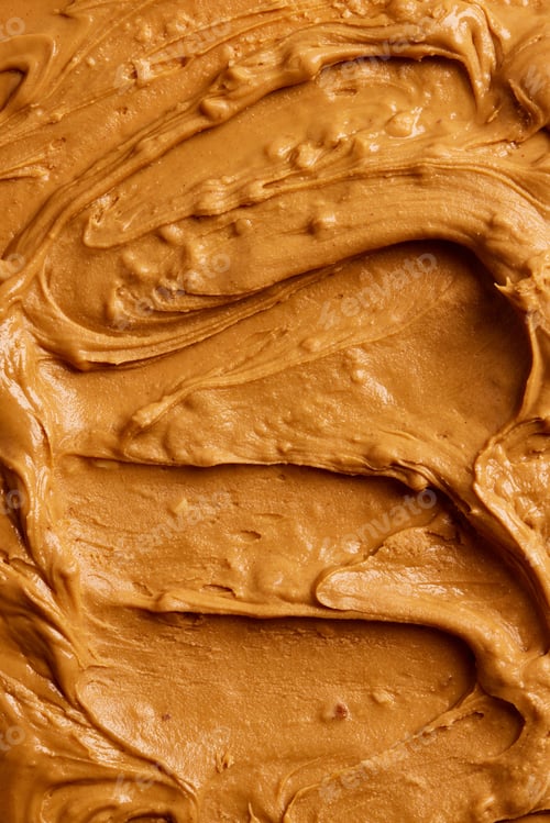 Preview: Closeup shot of fresh peanut butter