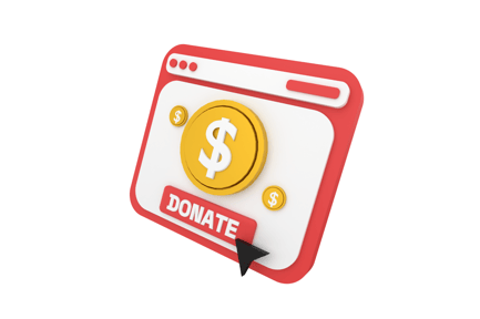 Preview: Donation Alert 3D Illustration