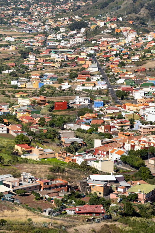 Preview: Old town on the island of Tenerife.canary islands.Spain