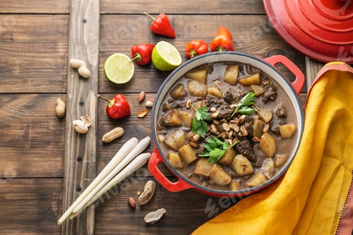 Preview: Thai Beef Massaman Curry with Rice
