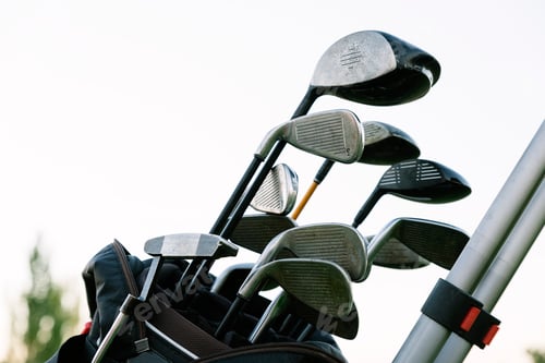 Preview: Golf sticks on Golf Club.