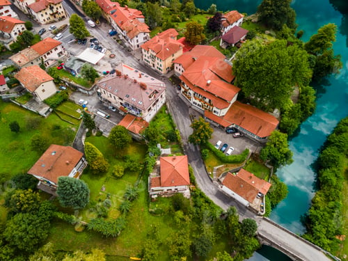Preview: Most na Soci by Emerald Green Soca River in Slovenia