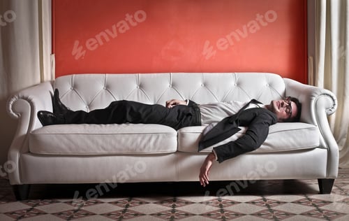 Preview: Businessman Sleeping