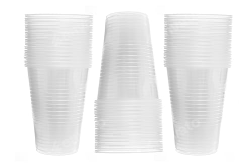 Preview: Stacks of Plastic Cups