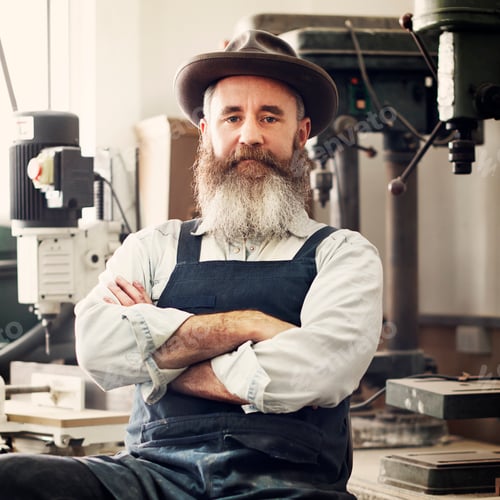 Preview: Carpenter Craftmanship Carpentry Handicraft Wooden Workshop Conc