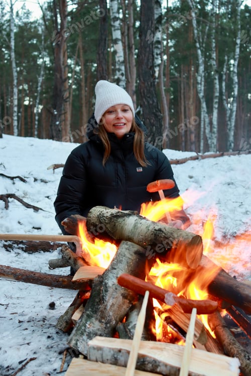 Preview: Sitting by the fire.