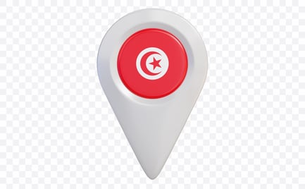 Preview: Tunisia Location Pin