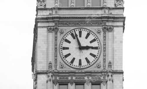 Preview: Big Clock On A Large Tower Building