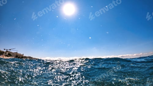 Preview: View of the Mediterranean sea coast