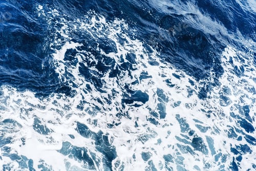 Preview: Background blue waves of the sea. Beauty world