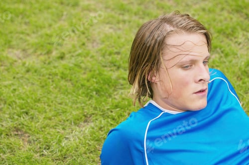 Preview: Exhausted footballer