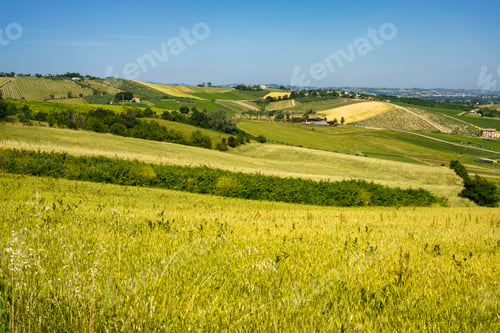 Preview: Rural landscape near Rimini and Verucchio, Emilia-Romagna