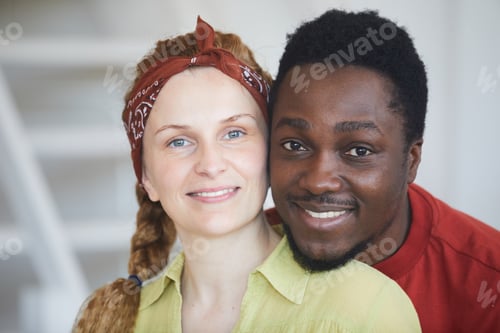 Preview: Multiracial happy couple