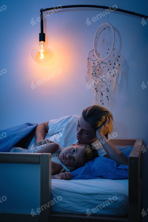 Preview: Mother and her son share a tender bedtime moment