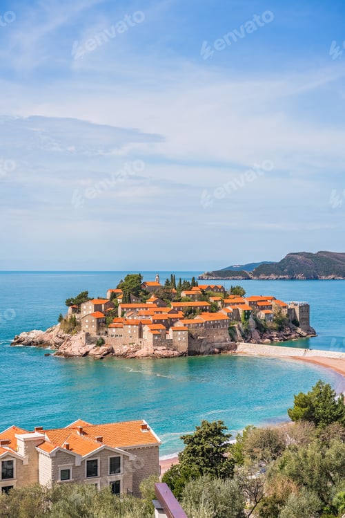 Preview: Historical Sveti Stefan old town