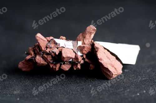 Preview: vivianite mineral sample