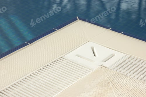 Preview: Edge of swimming pool background.