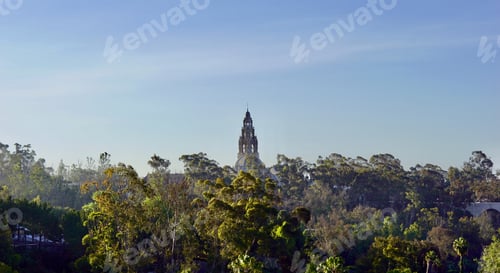 Preview: San Diego Museum of Man tower in Balboa Park, San Diego California