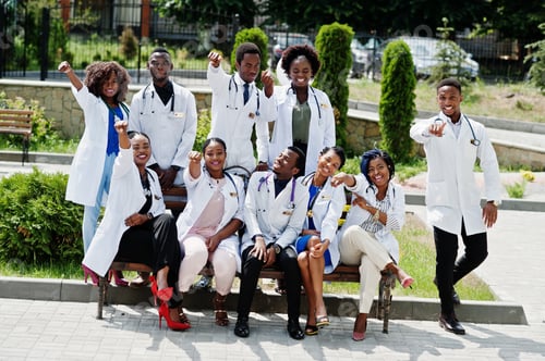Preview: African doctor students