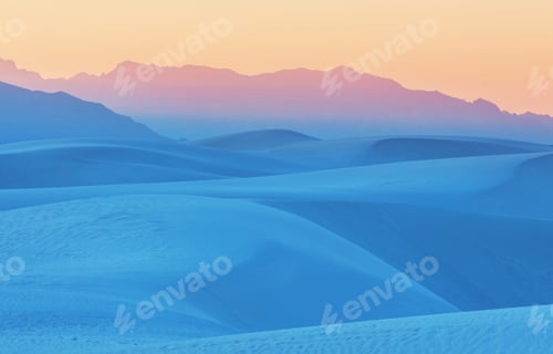 Preview: White sand dunes
