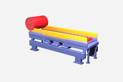 Preview: 3D Automated Motorized Factory Assembly Conveyor Belt