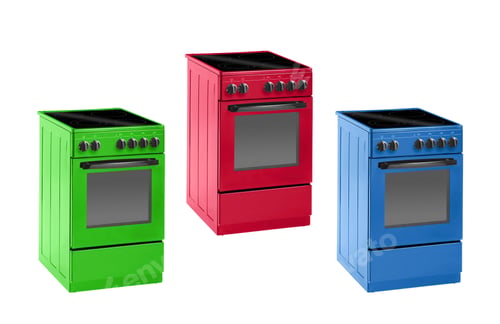 Preview: different gas-stoves isolated