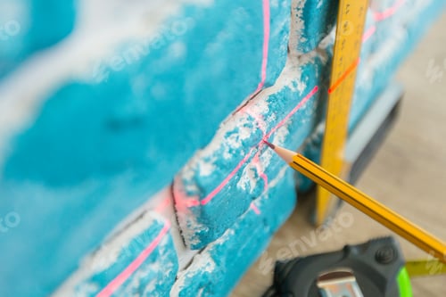 Preview: Laser level and lines on the wall